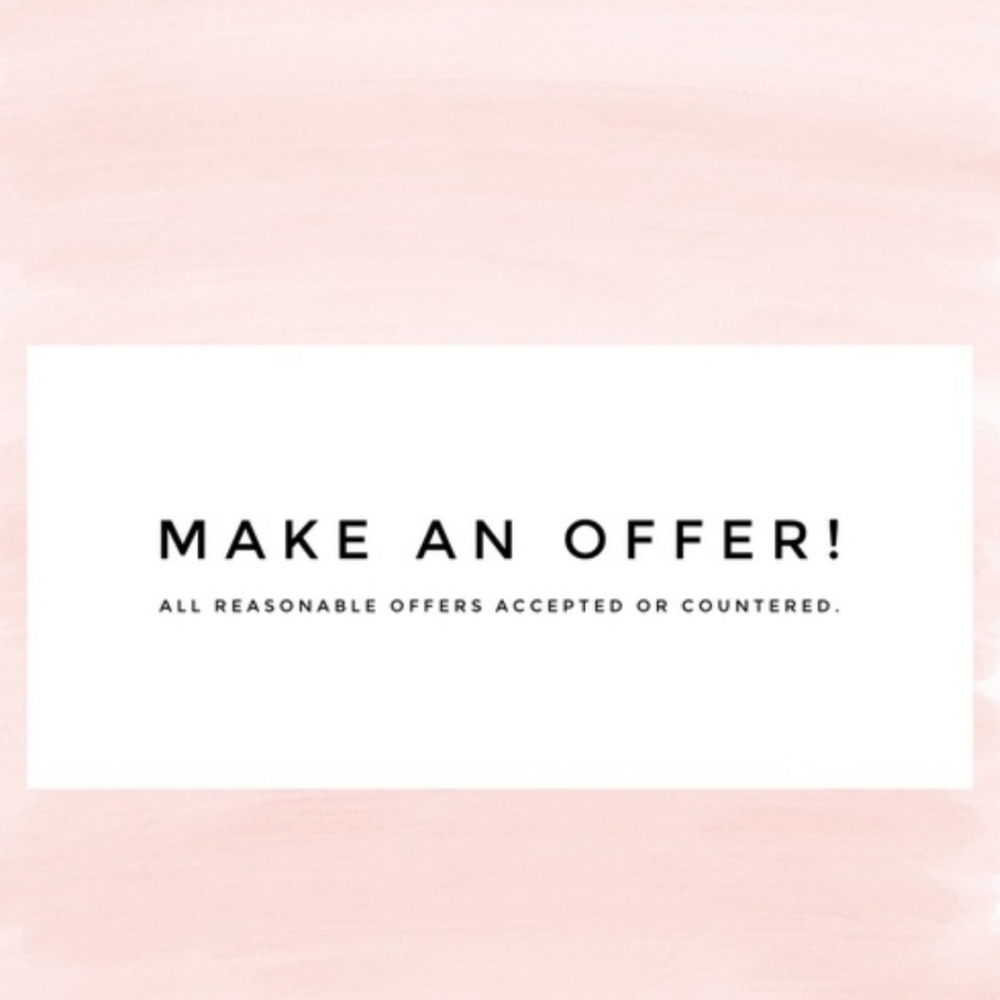 Like a listing make an offer, I'll either accept or counter offer :)